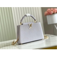 Top Quality Louis Vuitton CAPUCINES BB M57227 Pearl White