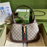 Good Product Gucci The Hacker Project small Jackie 1961 bag 636706 Brown