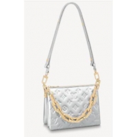 Well Crafted Louis Vuitton COUSSIN BB M20567 Silver