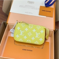 Top Quality Louis Vuitton MINI POCHETTE ACCESSOIRES M81284 yellow