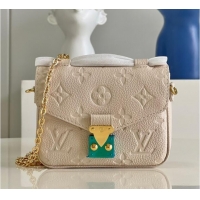 Buy Wholesale Louis Vuitton Monogram Empreinte POCHETTE METIS BB M81390 Creme