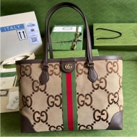 Good Taste Gucci Ophidia jumbo GG medium tote 631685 Brown