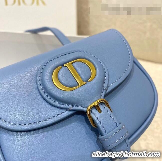 Cheapest Dior Bobby Micro Bag in Cornflower S5109 Blue Smooth Calfskin 2022