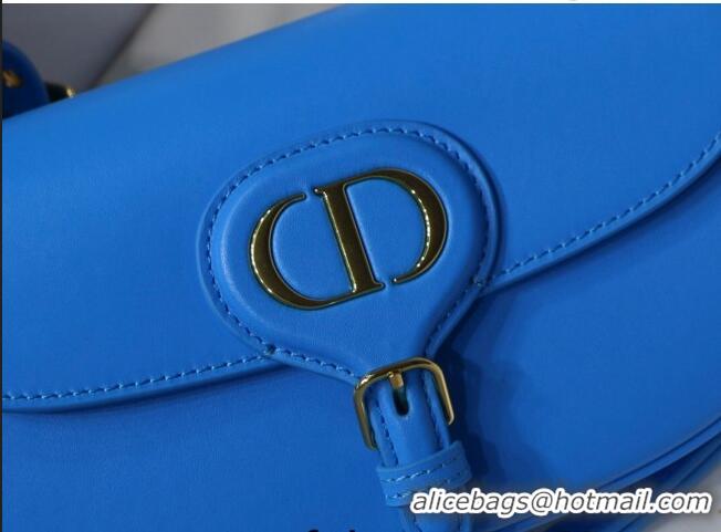 Well Crafted Dior Bobby East-West Bag in Smooth Leather CD1344 Lake Blue 2022