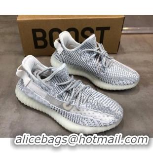 Discount Adidas Yeezy Boost 350 V2 Sneakers ' White Static' Grey 042009