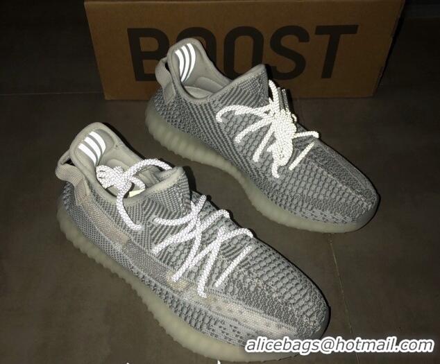 Discount Adidas Yeezy Boost 350 V2 Sneakers ' White Static' Grey 042009