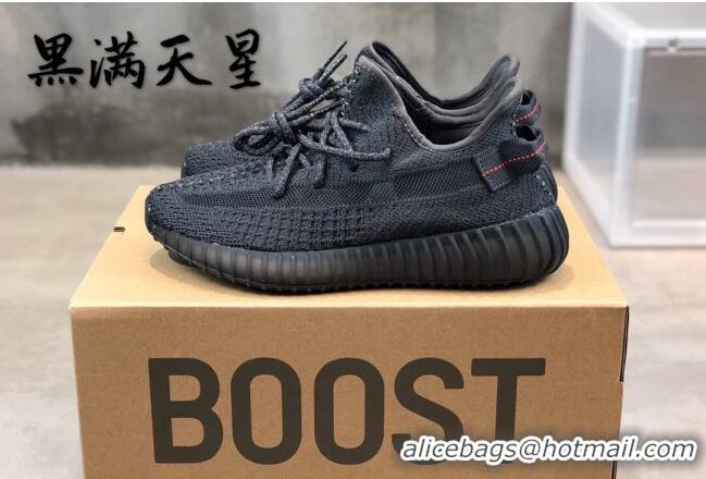 Popular Style Adidas Yeezy Boost 350 V2 Sneakers ' Black Static Refective' 042011