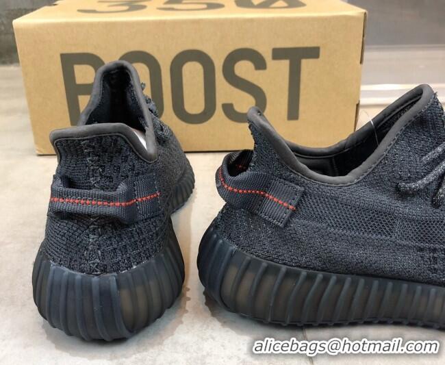 Popular Style Adidas Yeezy Boost 350 V2 Sneakers ' Black Static Refective' 042011