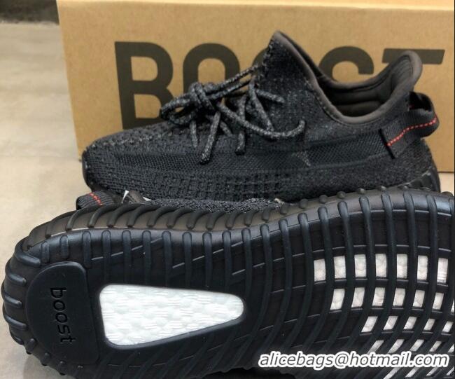 Popular Style Adidas Yeezy Boost 350 V2 Sneakers ' Black Static Refective' 042011