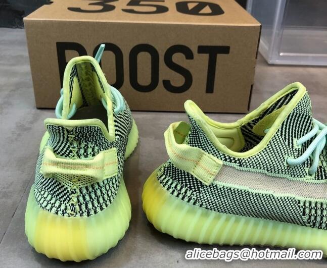 Discount Adidas Yeezy Boost 350 V2 Sneakers ' Green/Black Static Refective' 042013