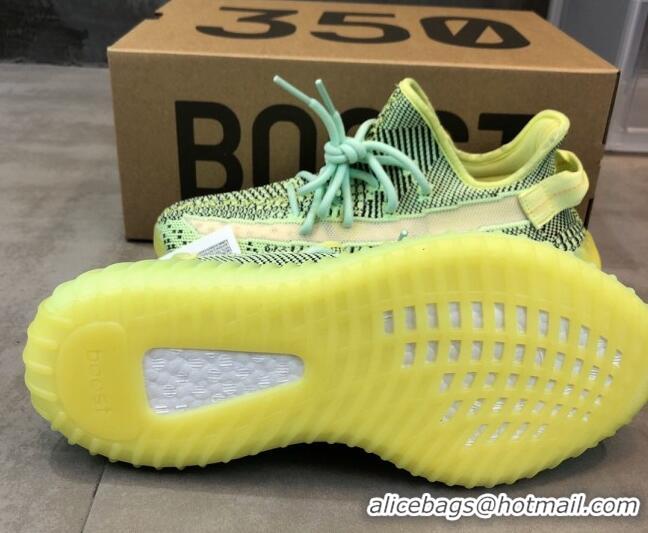 Discount Adidas Yeezy Boost 350 V2 Sneakers ' Green/Black Static Refective' 042013