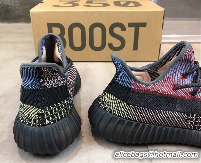 Discount Adidas Yeezy Boost 350 V2 Sneakers ' Yecherf Static' Black/Red 042016