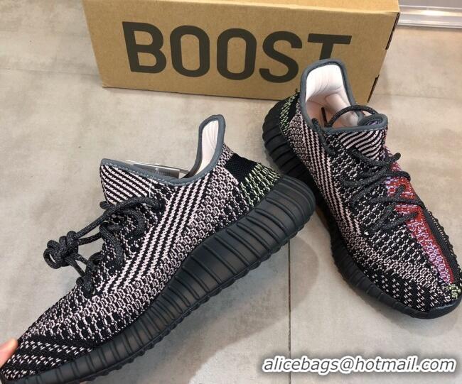 Discount Adidas Yeezy Boost 350 V2 Sneakers ' Yecherf Static' Black/Red 042016