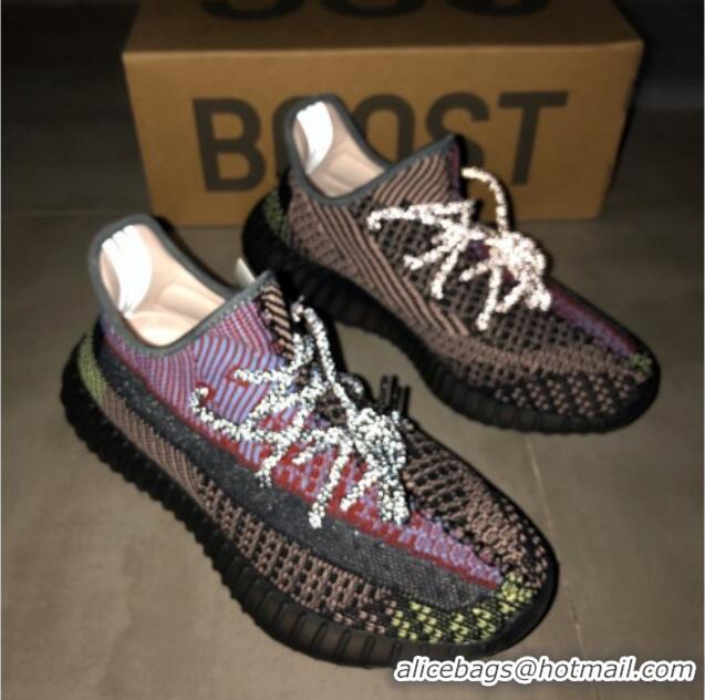 Discount Adidas Yeezy Boost 350 V2 Sneakers ' Yecherf Static' Black/Red 042016