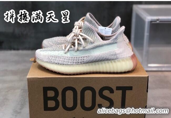 Grade Quality Adidas Yeezy Boost 350 V2 Sneakers ' Cloud White Refective 2.0' Pink/Grey 04202