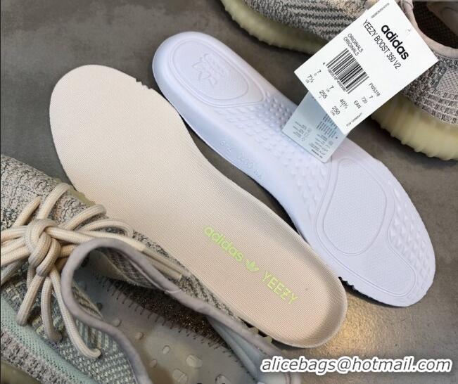 Grade Quality Adidas Yeezy Boost 350 V2 Sneakers ' Cloud White Refective 2.0' Pink/Grey 04202