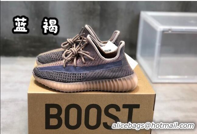 Unique Style Adidas Yeezy Boost 350 V2 Sneakers Brown/Blue 042022