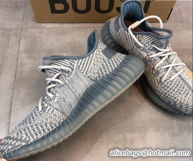 Sumptuous Adidas Yeezy Boost 350 V2 Sneakers Dusty Blue 042025