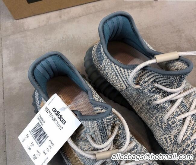 Sumptuous Adidas Yeezy Boost 350 V2 Sneakers Dusty Blue 042025