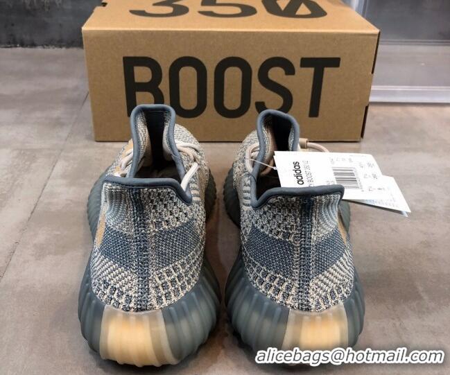 Sumptuous Adidas Yeezy Boost 350 V2 Sneakers Dusty Blue 042025