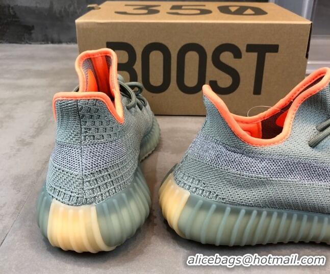 Good Looking Adidas Yeezy Boost 350 V2 Sneakers 'Side Refective ' Grey/Orange 042028 