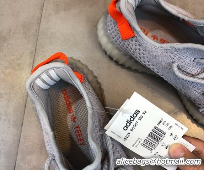 Grade Quality Adidas Yeezy Boost 350 V2 Sneakers 'Tail Light ' Grey 042029