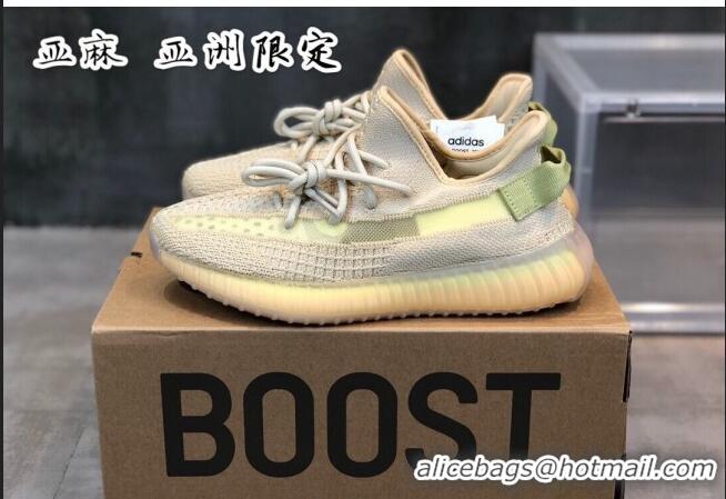 Good Product Adidas Yeezy Boost 350 V2 Sneakers 'Linen ' Apricot 042031