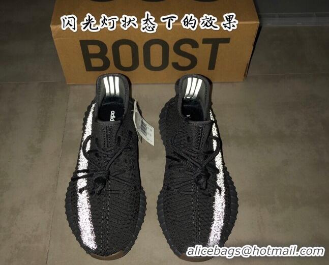 Best Grade Adidas Yeezy Boost 350 V2 Sneakers ' Cinder Side Refective 2.0' Black 042033