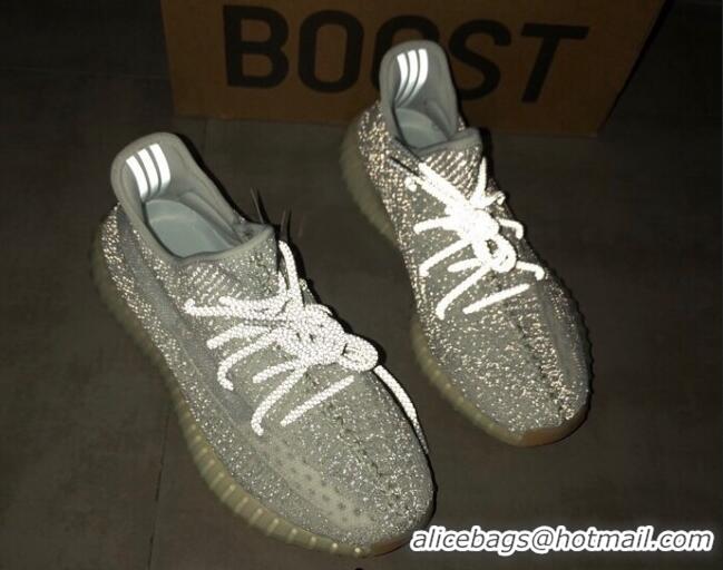 Top Design Adidas Yeezy Boost 350 V2 Sneakers ' Yeshaya Refective' Grey 042036