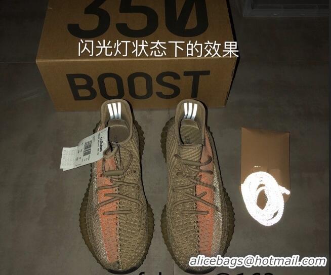 Durable Adidas Yeezy Boost 350 V2 Sneakers Brown/Orange 042038