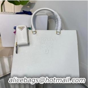 Buy Cheapest Prada Kristen Saffiano bag 1BD355 White