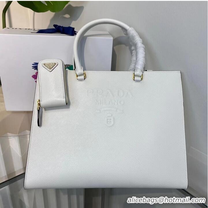 Buy Cheapest Prada Kristen Saffiano bag 1BD355 White