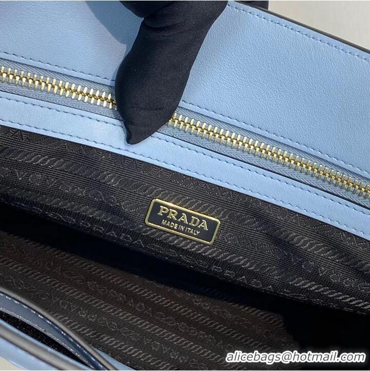 Pretty Style Prada Kristen Saffiano bag 1BD355 sky blue