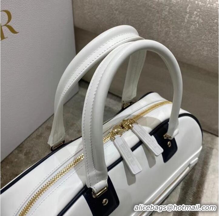 Good Quality DIOR medium leather tote Bag C9189 white