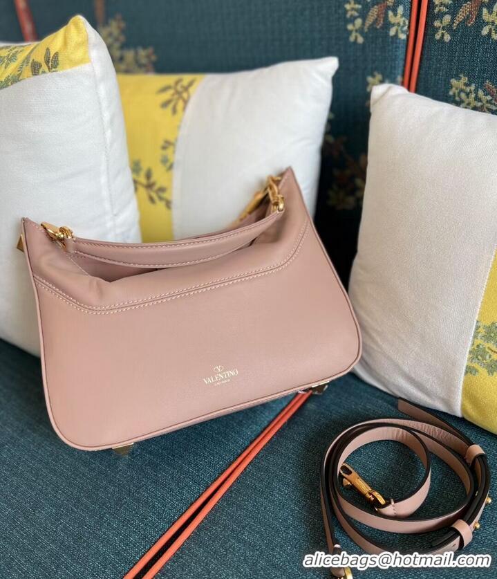 Cheapest VALENTINO GARAVANI Loco Calf leather bag V2028 pink