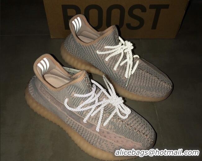 Best Price Adidas Yeezy Boost 350 V2 Sneakers 'Lundmark Static ' Grey/Pink 042041