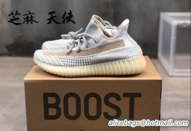 Classic Hot Adidas Yeezy Boost 350 V2 Sneakers 'Lundmark Static ' Beige/Grey 042042