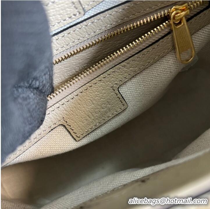 Low Cost Gucci Large shoulder bag with Interlocking G 696011 Beige