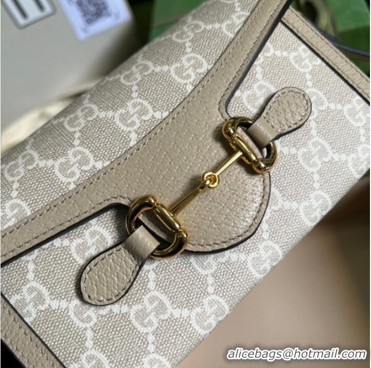 Classic Gucci shoulder bag with Interlocking G 699296 Beige