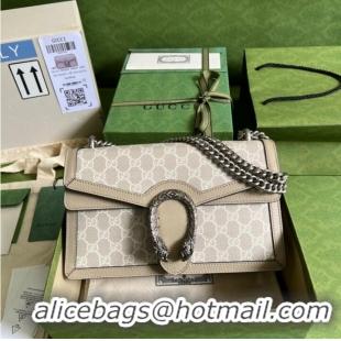 Most Popular Gucci Dionysus small GG bag 400249 Beige