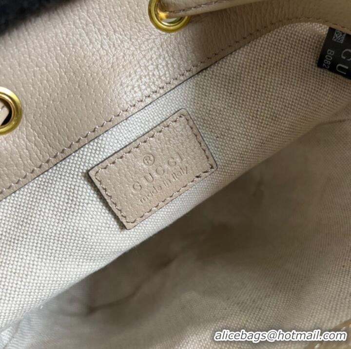 Buy Fashionable Gucci Ophidia mini GG bucket bag ‎550620 Beige