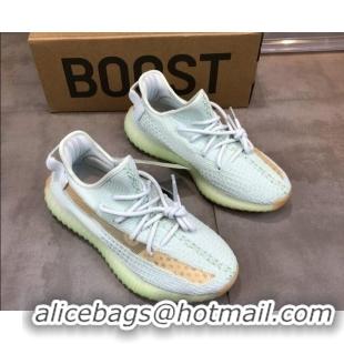 Best Grade Adidas Yeezy Boost 350 V2 Sneakers 'Hyperspace' Mint Green 042046