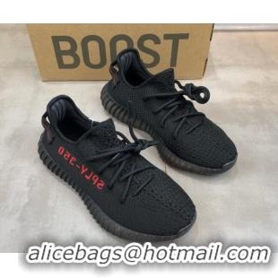 Luxury Adidas Yeezy Boost 350 V2 Sneakers 'BRed' Black/Red 042051