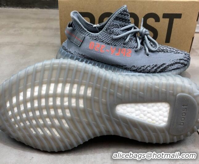 Unique Style Adidas Yeezy Boost 350 V2 Sneakers Grey/Orange 042053