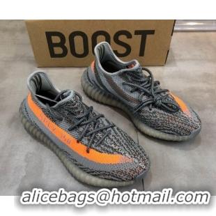 Sophisticated Adidas Yeezy Boost 350 V2 Sneakers Grey/Orange 042055