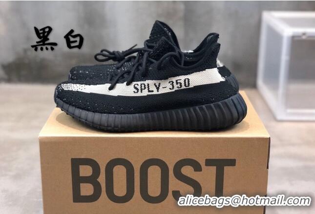 Good Looking Adidas Yeezy Boost 350 V2 Sneakers Black/White 042056