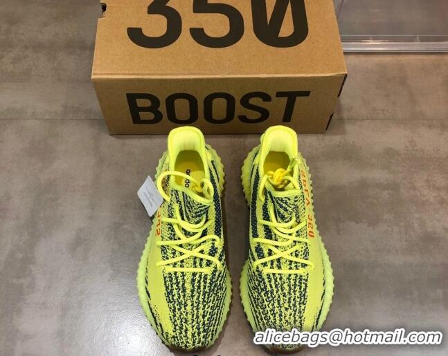 Grade Quality Adidas Yeezy Boost 350 V2 Sneakers 'Semi Frozen Yellow' 042058