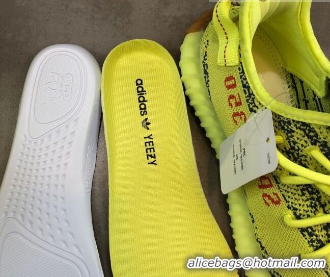 Grade Quality Adidas Yeezy Boost 350 V2 Sneakers 'Semi Frozen Yellow' 042058