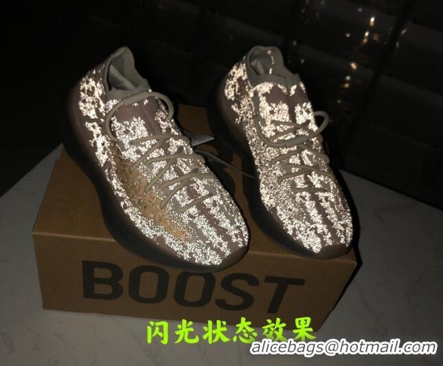 Best Price Adidas Yeezy Boost 380 V10 Sneakers 'Citrin Alien Refective' Grey/Pink/Yellow 042060