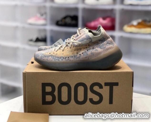 Best Price Adidas Yeezy Boost 380 V10 Sneakers 'Citrin Alien Refective' Grey/Pink/Yellow 042060